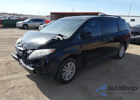 2011 Toyota Sienna Xle V6 из США, поврежденный, VIN 5TDYK3DC5BS051531
